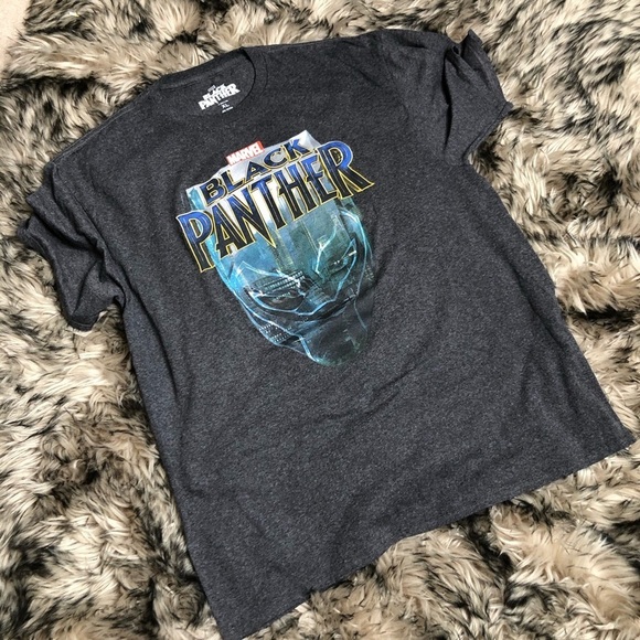 BLACK Panther marvel graphic T-shirt - Picture 6 of 8